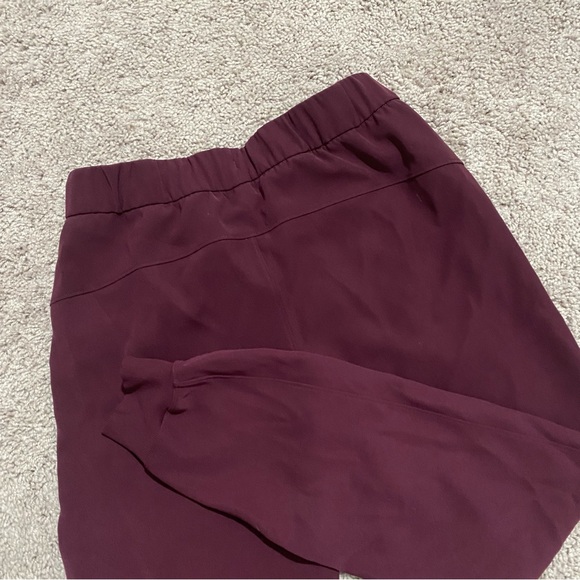 Maroon Lululemon joggers - Picture 2 of 4